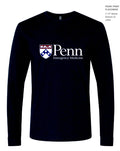 Penn Emergency Dept. Black Long Sleeve Tee