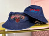 “Hornets” Denim Bucket Hat