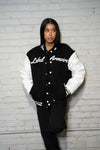 Label Armoire™ Varsity Jacket (White Sleeve)