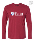 Penn Emergency Dept. Red Long Sleeve Tee