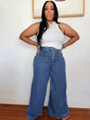 Chic & Flare Pin Stripes Pants